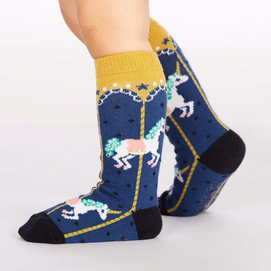 sock it to me toddler knee carousel socks - bulk 300 pairs -- 29 per box