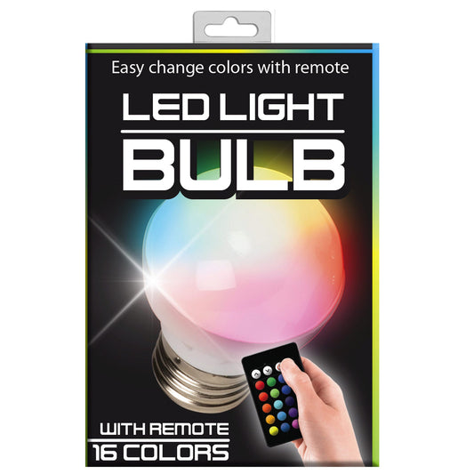 color changing light bulbs - -  -- 5 per box