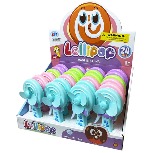 candy hand action fans -  -- 33 per box