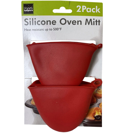 silicone oven mitts - 2 pack  -  -- 15 per box