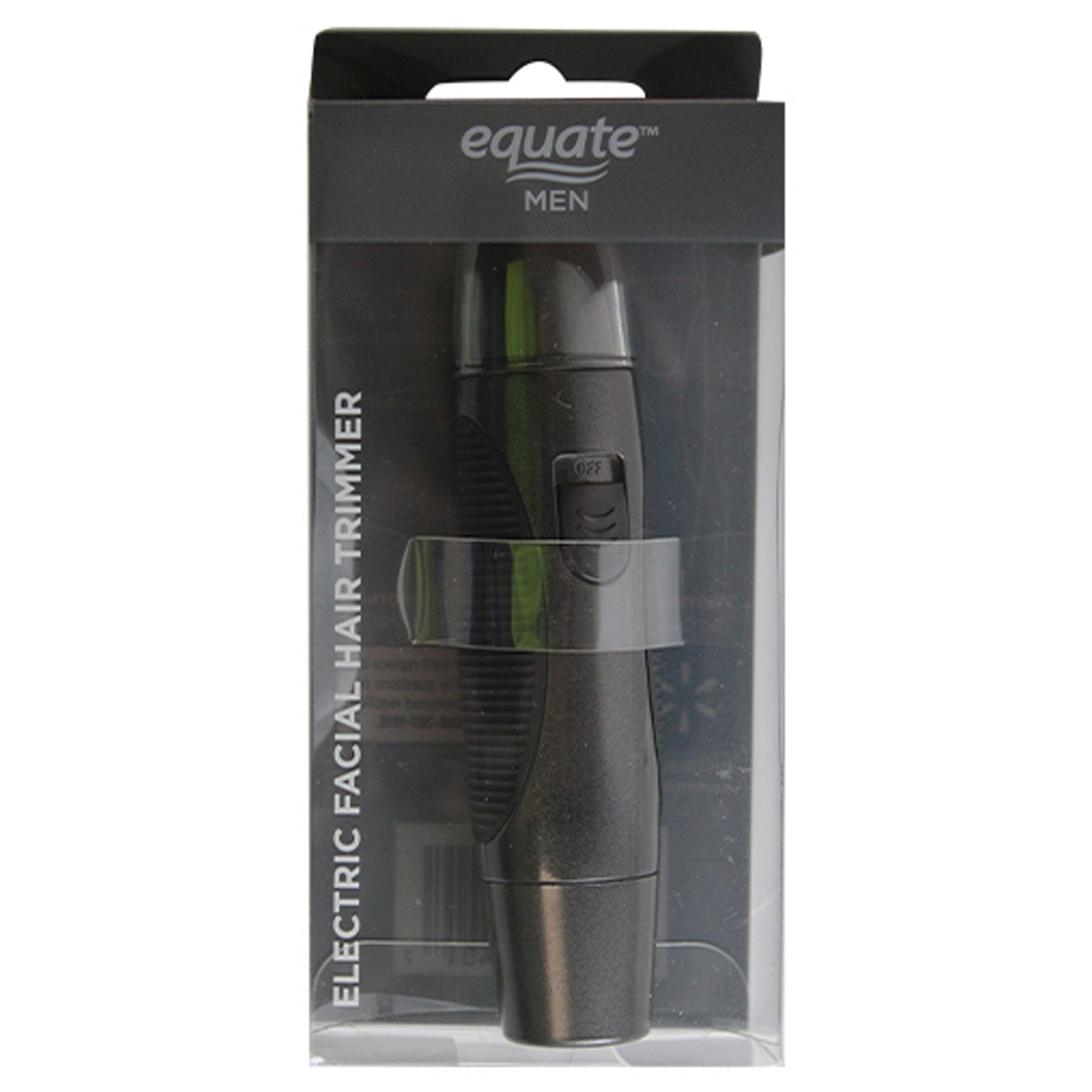 equate electric facial hair trimmer -- 11 per box