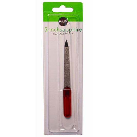sapphire manicurist nail files - 5 pack  -- 42 per box