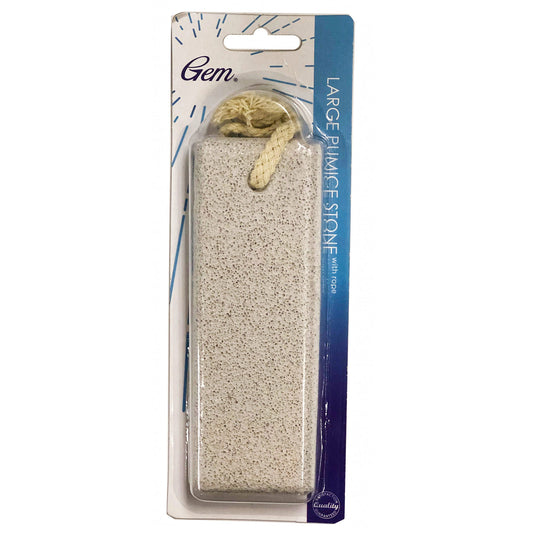 gem large pumice stone with rope -  -- 36 per box