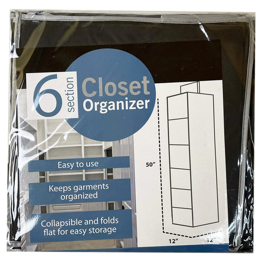 collapsible hanging clothes organizer -- 4 per box