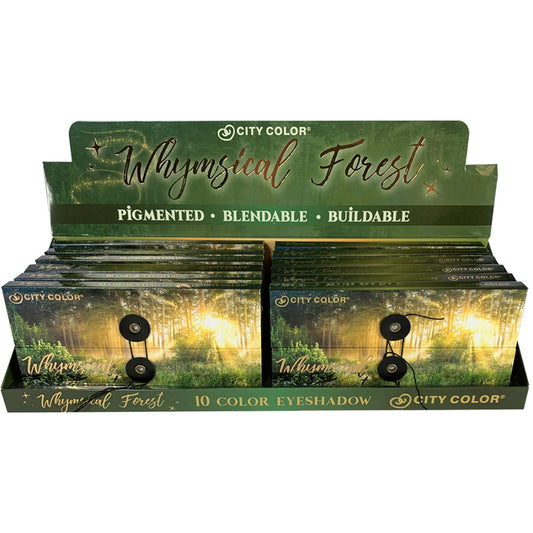 enchanted forest eyeshadow palette countertop display - 48 units -- 42 per box