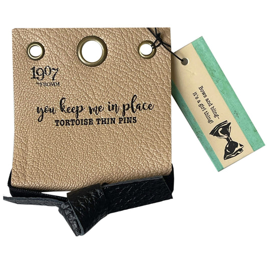 black bow hairties -   -- 86 per box