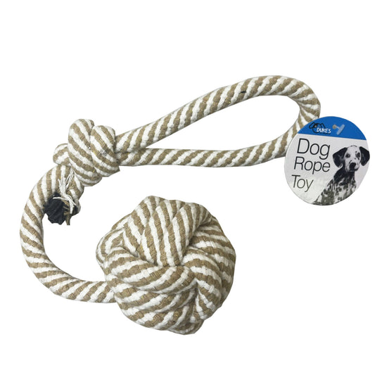 rope ball dog toys - bulk -- 13 per box