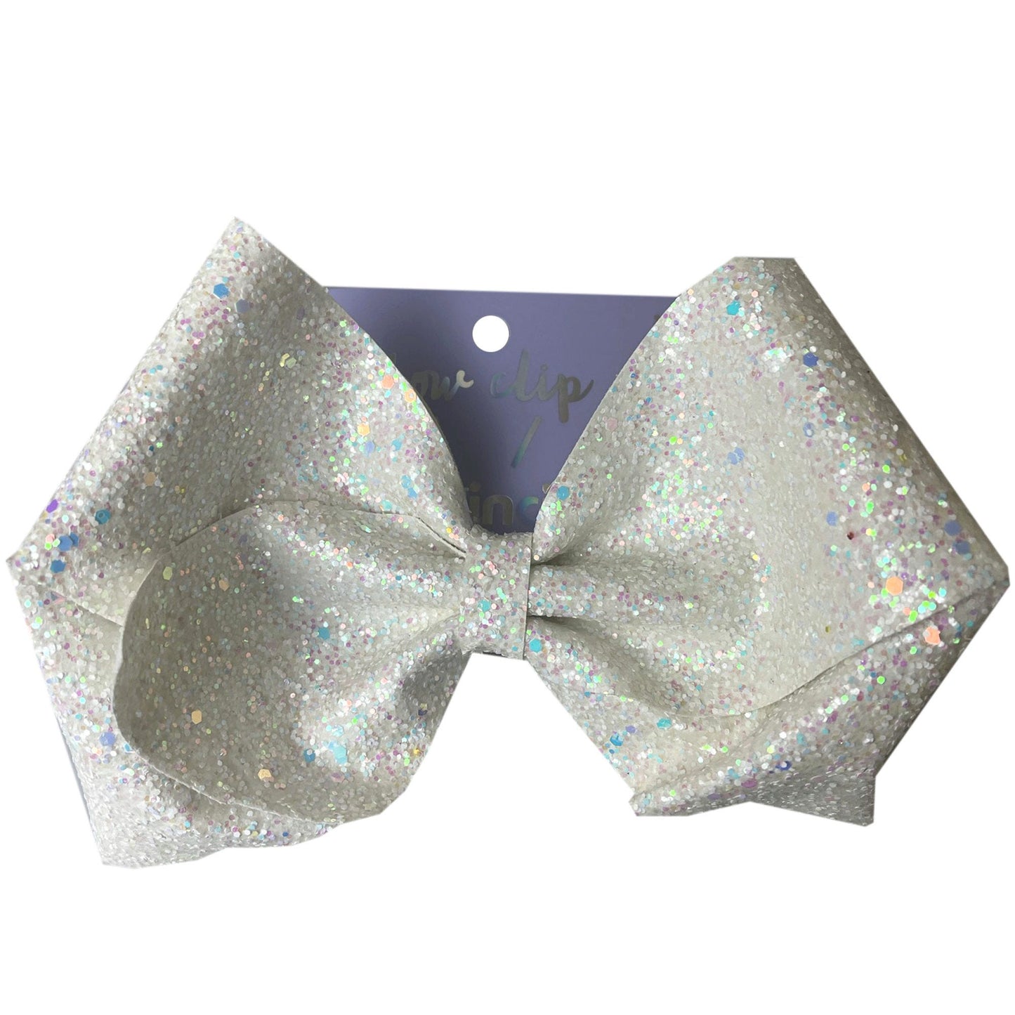 scunci jumbo glitter bow salon clips -- 48 per case