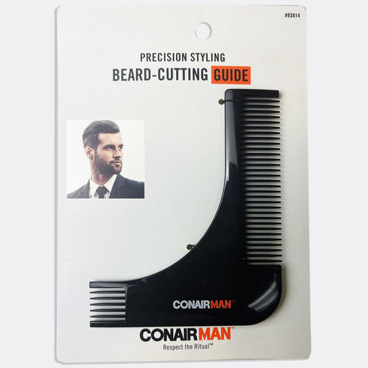 conair man black beard cutting guide  -- 32 per box