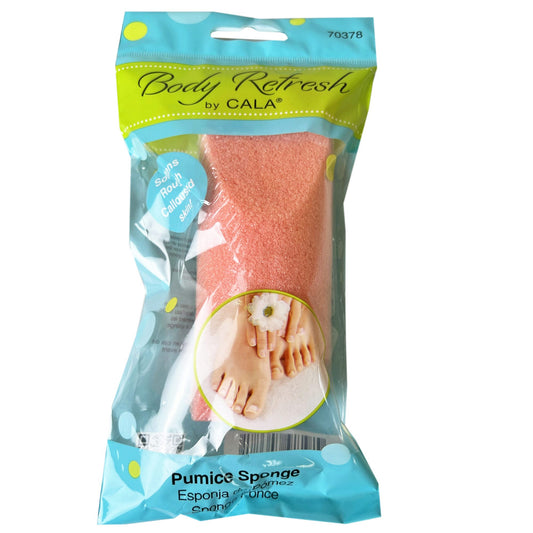 pumice sponges - assorted colors -   -- 42 per box