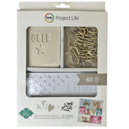 becky higgins project life - 119 piece color magic craft kit - 24/case -- 20 per box
