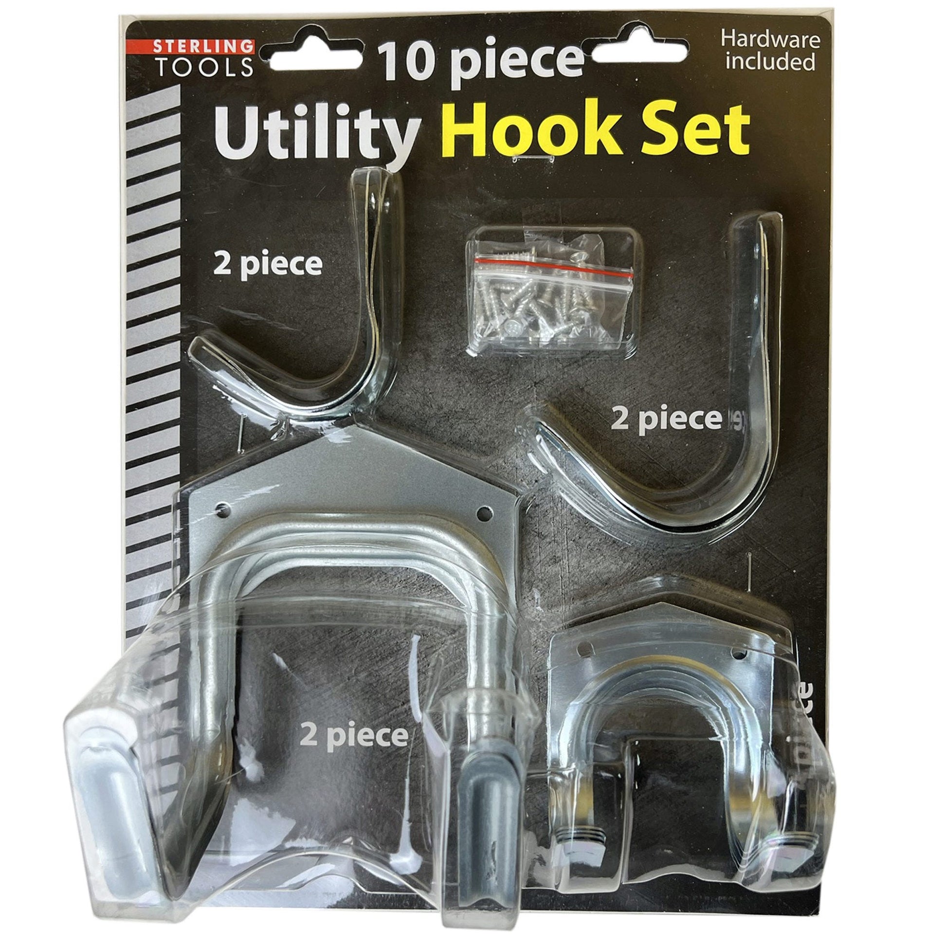 10 piece shed hook set -  -- 5 per box