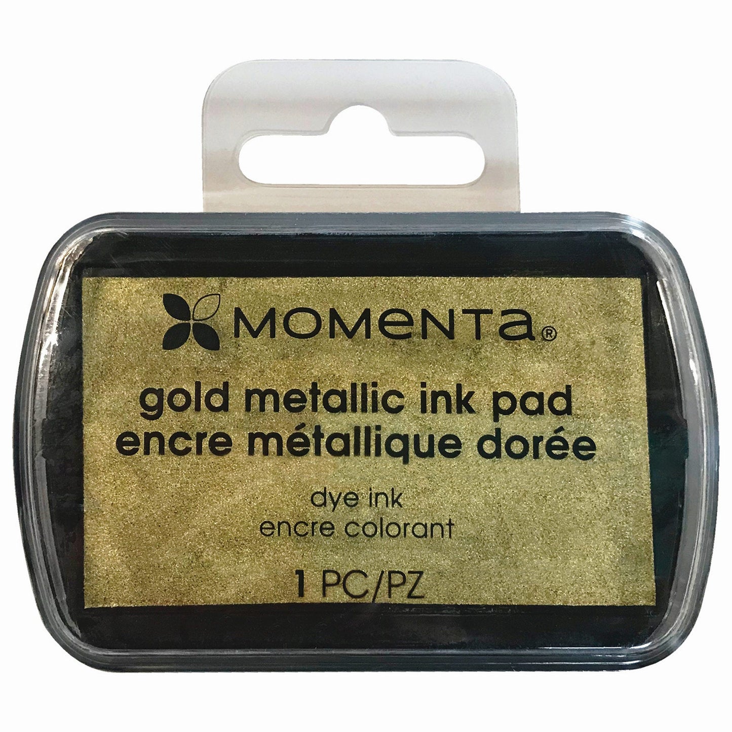 momenta metallic gold ink pad -- 60 per box