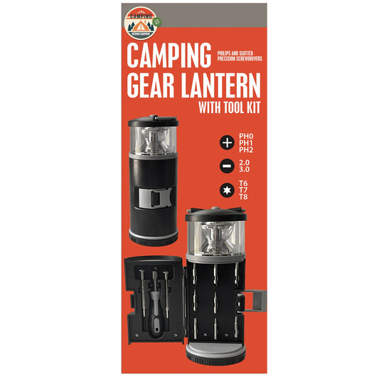 camping gear lantern w tools kit -- 4 per box