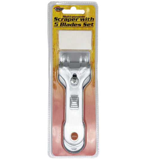 multi- purpose scraper with 5 blades -- 24 per box