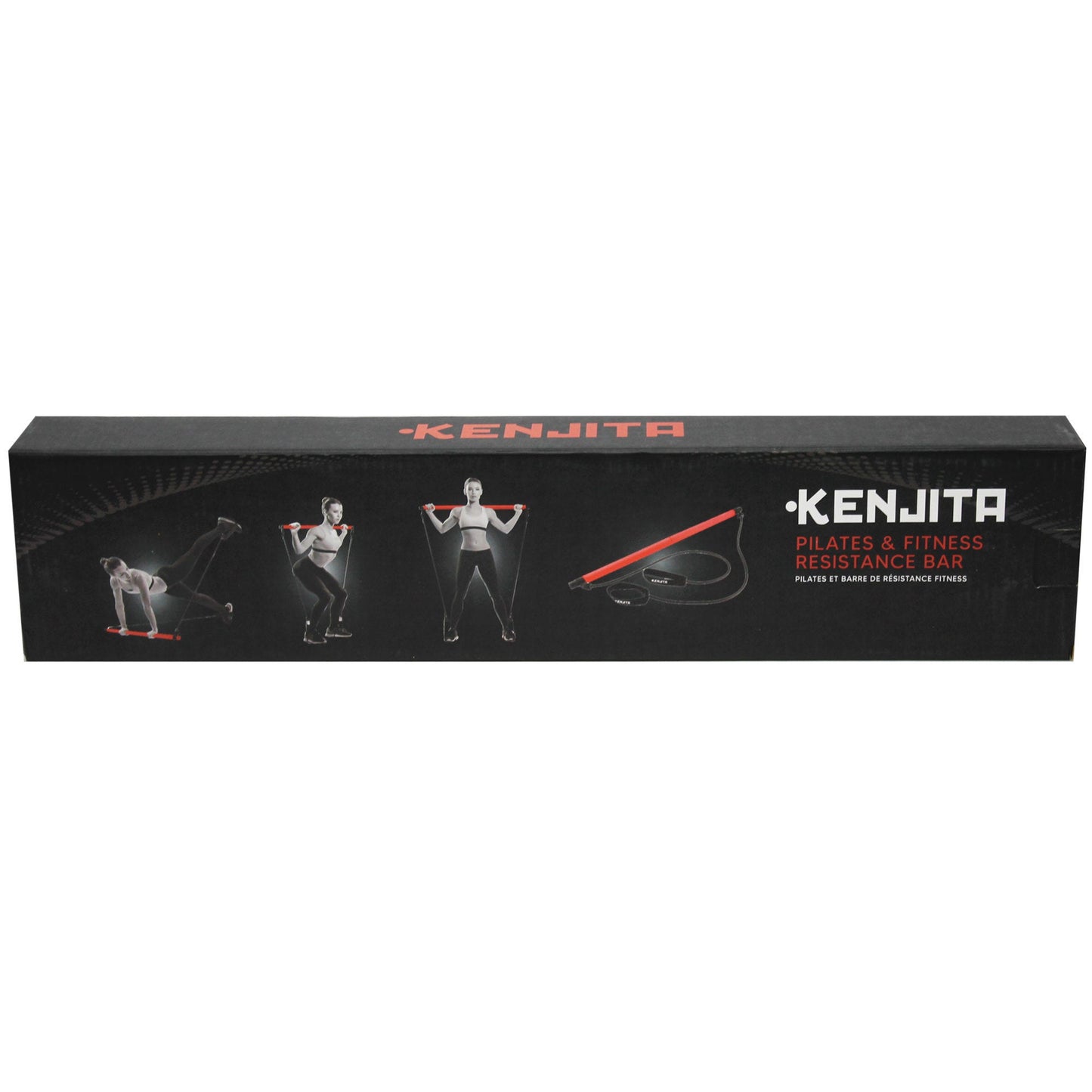 kenjita pilates fitness resistance bar -- 6 per box