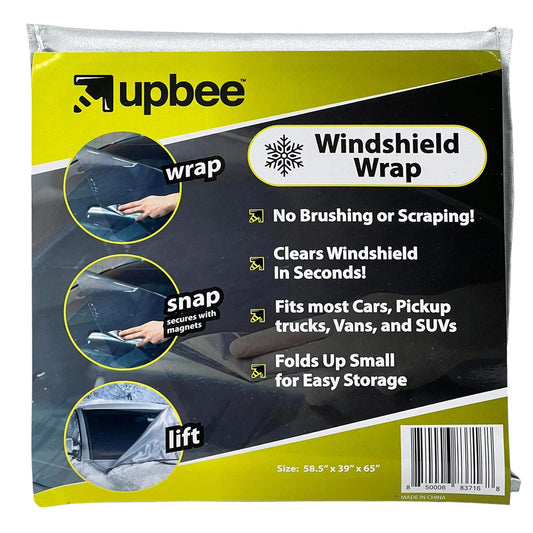 upbee packable magnetic windshield weather cover -- 15 per box