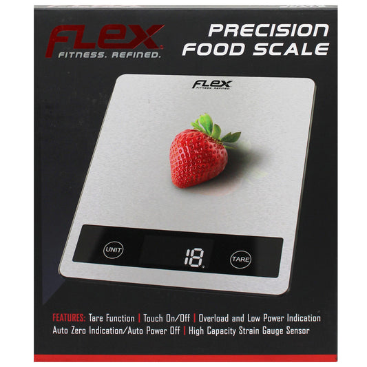 tzumi flex fitness digital smart food scale -- 4 per case