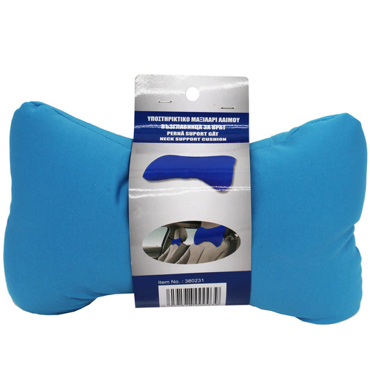 blue neck support travel pillow -- 17 per box