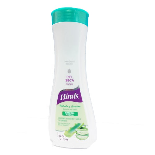 hinds body lotion 7.7oz natual w- aloe -- 15 per case