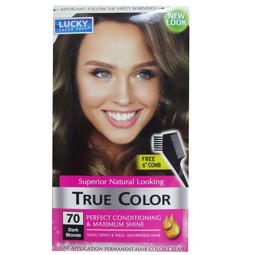 lucky hair color 70 dark blonde -- 12 per case