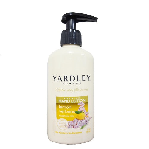 yardley hand lotion 8.4oz lemon verbena -- 12 per case