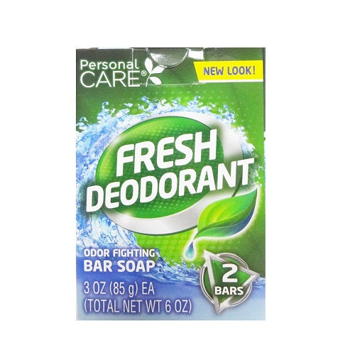 p.c bar soap 2pk 6oz fresh deodorant -- 12 per case