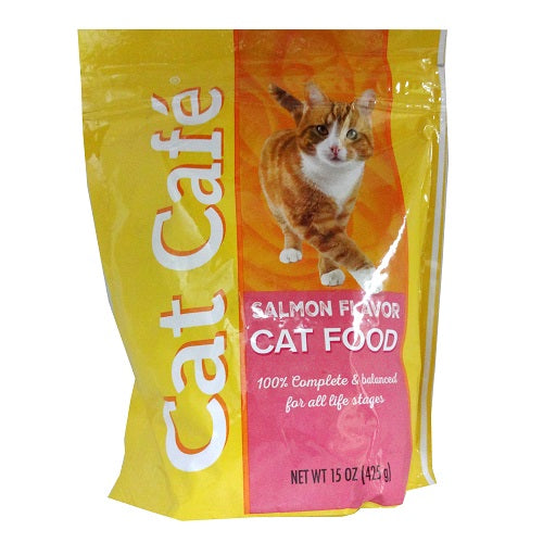 cat cafe cat food 396g salmon -- 10 per case