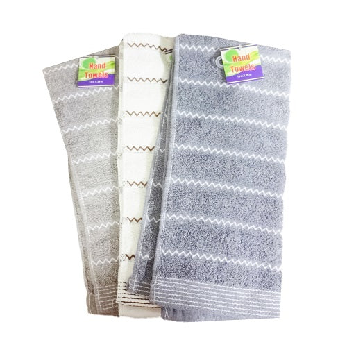hand towels 13 x 28 w- line asst clrs -- 12 per box