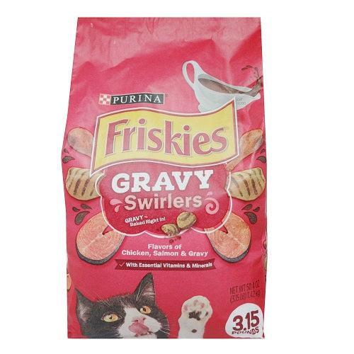 purina friskies gravy swirlers 3.15lb -- 4 per case