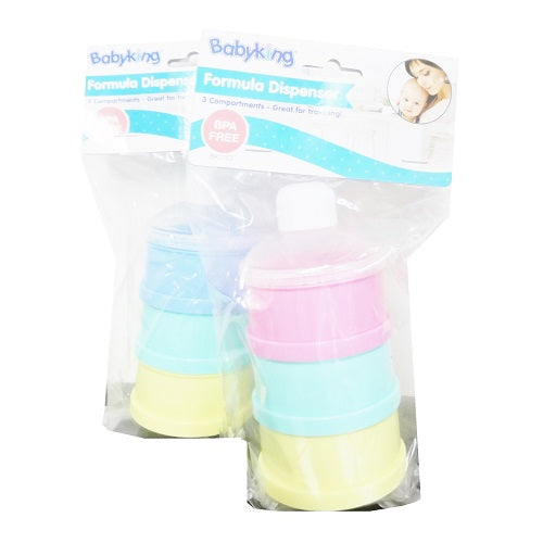 baby milk powder dispenser 3pk -- 12 per box