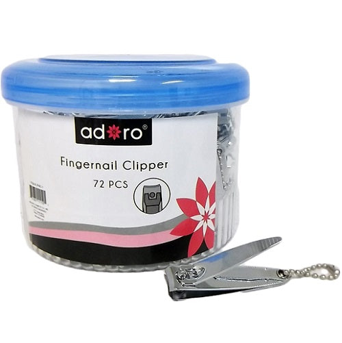 adoro nail clippers w- file -- 72 per box