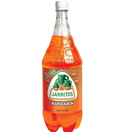 jarritos soda 1.5 ltrs mandarin crv -- 8 per case