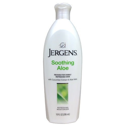 jergens skin care 10oz soothing aloe -- 6 per case