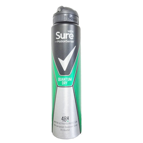 sure men anti- persp 250ml quantum dry -- 6 per case