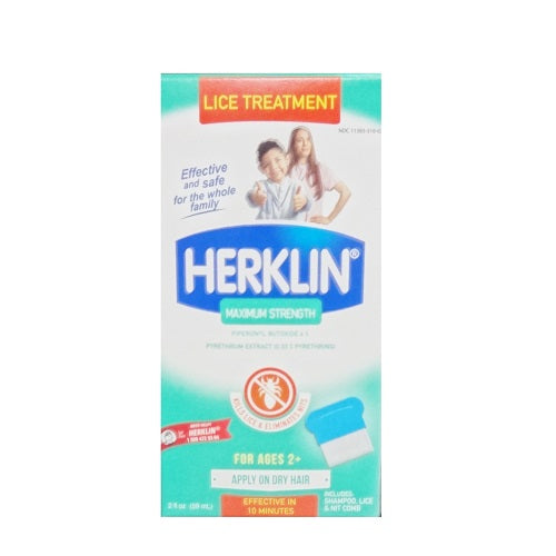herklin lice treatment 2oz -- 12 per case