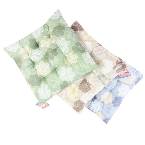 seat cushion 1pc 16x16 asst clrs -- 12 per box