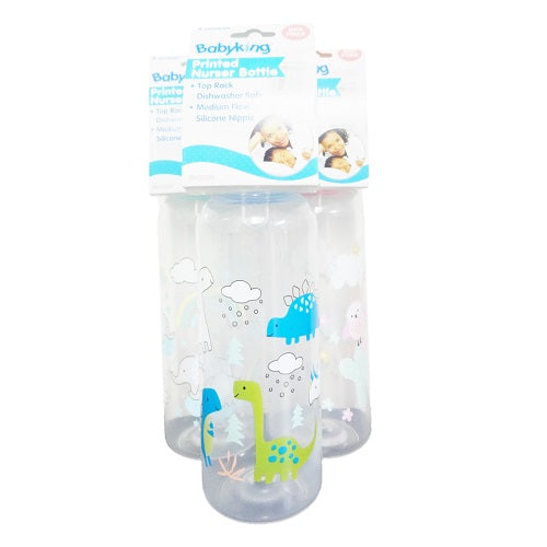 baby bottle 9oz asst design -- 12 per box