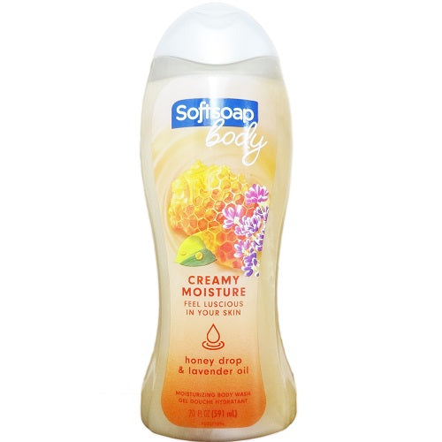 softsoap body wash 20oz honey drop -- 4 per case