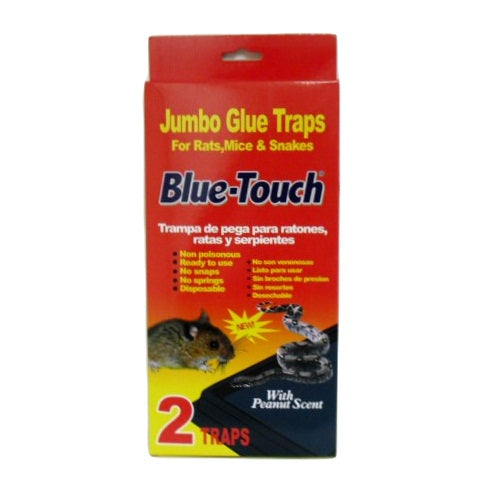 blue- touch glue traps 2pk jumbo -- 24 per box