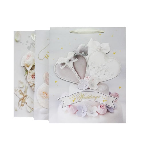 gift bags wedding md asst -- 12 per box