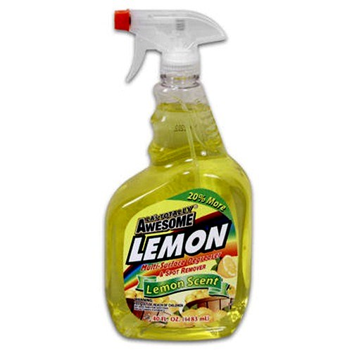 awesome spray cleaner 40oz lemon -- 9 per case