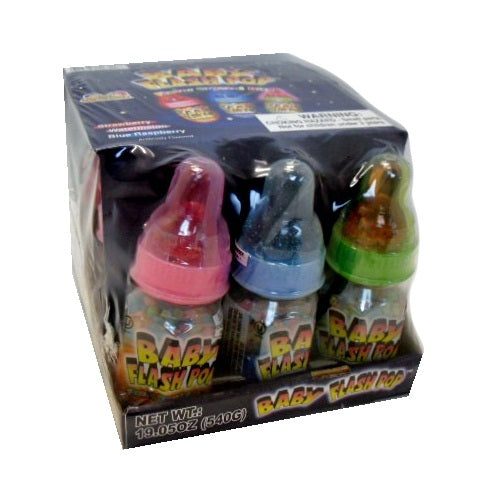 kidsmania baby flash pop asst flvr -- 12 per box