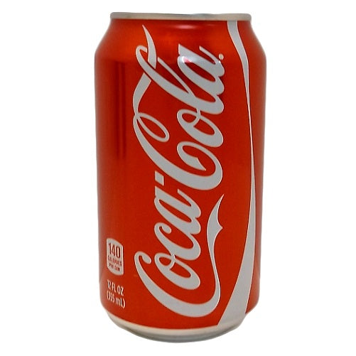 coca cola soda 12oz can -- 35 per case