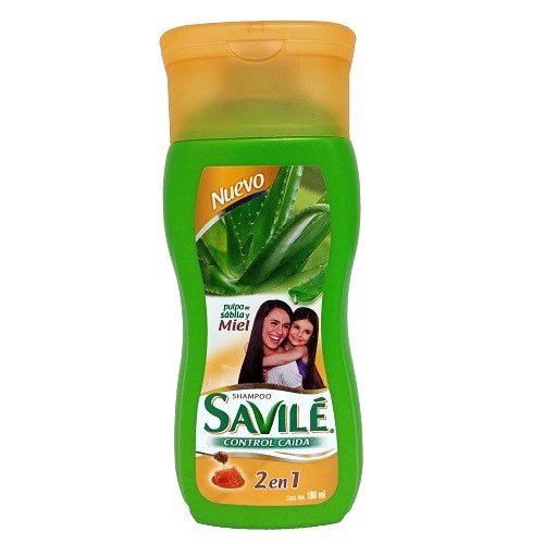 savile shampoo 180ml 2 in 1 miel -- 12 per case