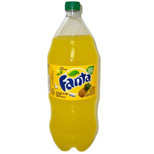 fanta soda 2 ltrs pineapple crv -- 8 per case