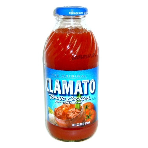 clamato tomato cocktail 16oz reg -- 12 per case