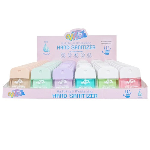 wish hand sanitizer 1.2oz asst displa -- 40 per case