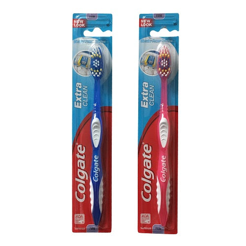 colgate toothbrush 1pk firm xtra clean -- 24 per box