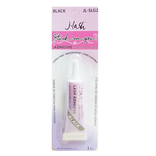 j- lash eyelash adhesive 0.246oz black -- 12 per box